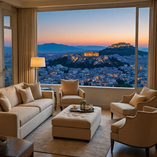 Luxury hotels near the Acropolis: premium stays in the heart of Athens