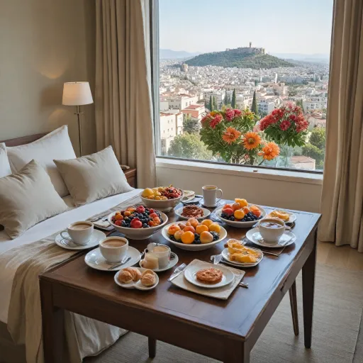 Athens luxury hotels offering breakfast included: elevate your stay in the city center