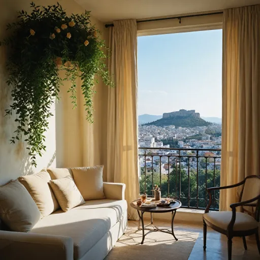 Athens luxury hotels offering private balconies: elevate your stay with iconic views